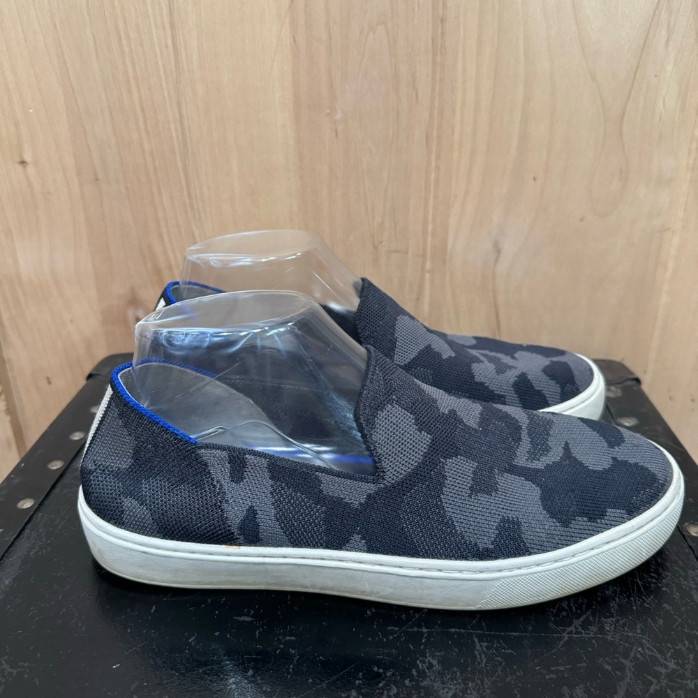 Rothy’s The Orginal Slip On Sneaker Size 8.5 Navy Camo - Picture 7 of 15